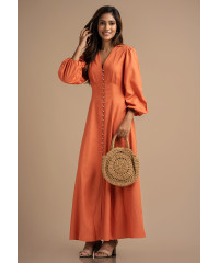 ADLEIGH ORANGE DRESS