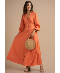 ADLEIGH ORANGE DRESS