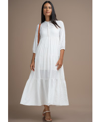 BRYNLEE LAYER WHITE DRESS