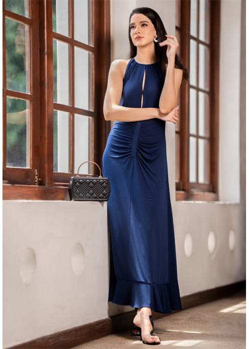 CLEMENTINE FRONT RUCHED DRESS