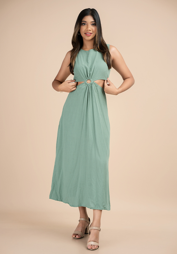 LAYLA GREEN DRESS