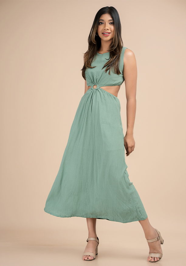 LAYLA GREEN DRESS