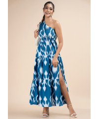 ROCA BLUE PRINTED DRESS