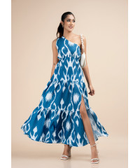 ROCA BLUE PRINTED DRESS