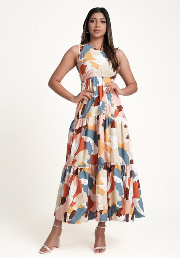 EMILIA ONE SHOULDER DRESS 