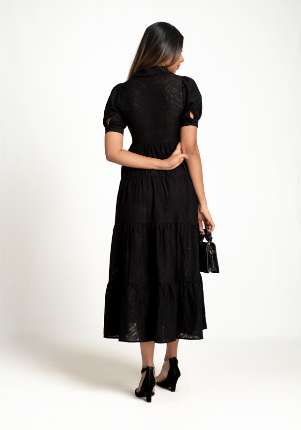 HAZEL COLLER BLACK DRESS