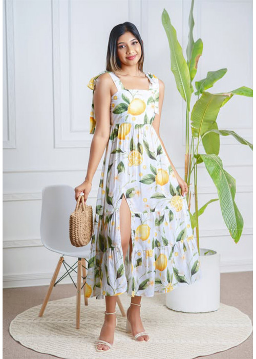 GEORGIA LEMON DRESS