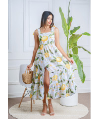 GEORGIA LEMON DRESS