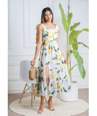 GEORGIA LEMON DRESS