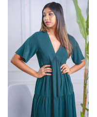 JANE SUMMER GREEN DRESS