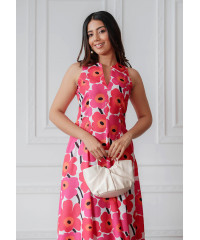LAUREN PINK MAXI DRESS