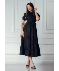 NATASHA BLACK MAXI DRESS
