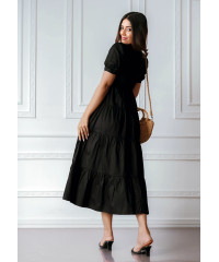NATASHA BLACK MAXI DRESS