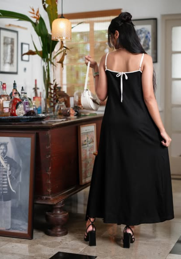 NOELINE LINEN DRESS