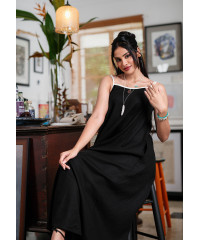 NOELINE LINEN DRESS