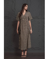 EMMY PRINTED MAXI DRESS