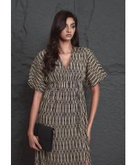 EMMY PRINTED MAXI DRESS