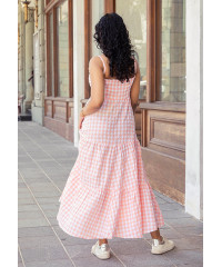 RHEIN PINK MAXI DRESS