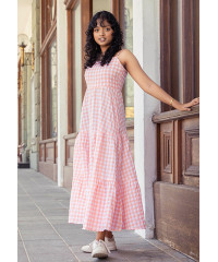 RHEIN PINK MAXI DRESS