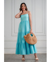 RHEIN BLUE MAXI DRESS
