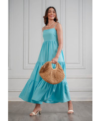 RHEIN BLUE MAXI DRESS