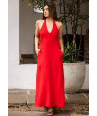 ALICE RED MAXI DRESS ALICE RED MAXI DRESS