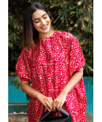 SHYN FLARE PINK DRESS SHYN FLARE PINK DRESS