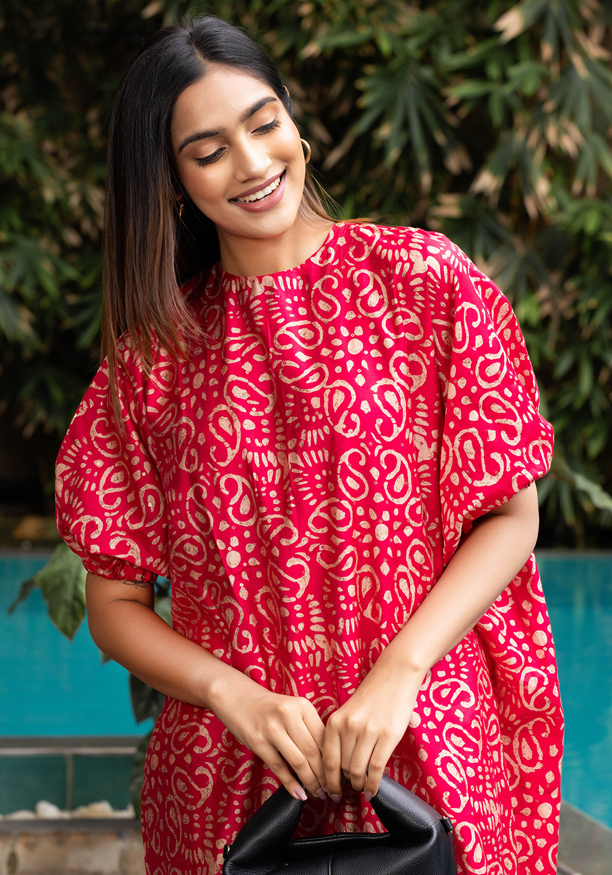 SHYN FLARE PINK DRESS