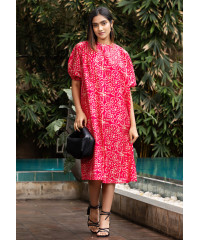 SHYN FLARE PINK DRESS SHYN FLARE PINK DRESS