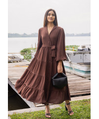 CEFALO BROWN CHIC DRESS