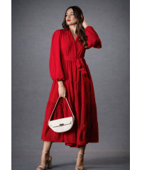 CEFALO CHIC RED DRESS CEFALO CHIC RED DRESS