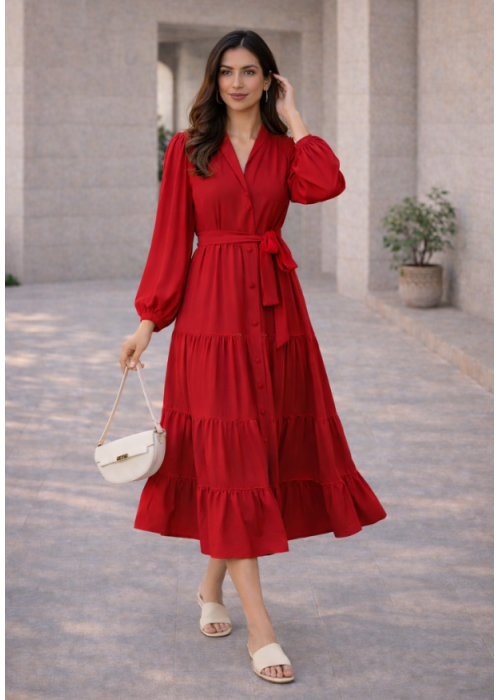 CEFALO CHIC RED DRESS