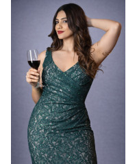 VIVICA SLEEVELESS GREEN MAXI DRESS VIVICA SLEEVELESS GREEN MAXI DRESS