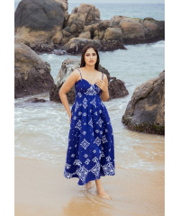 SARENDA BLUE DRESS