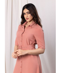 FLORA FLORAL PINK DRESS FLORA FLORAL PINK DRESS