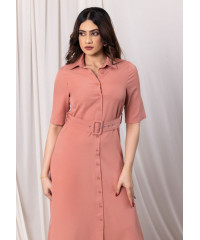 FLORA FLORAL PINK DRESS FLORA FLORAL PINK DRESS