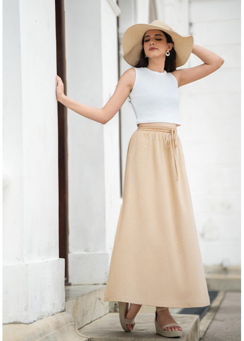 ZUZI BEIGE SKIRT