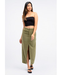 ERENA FRONT SLIT SKIRT