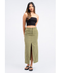 ERENA FRONT SLIT SKIRT