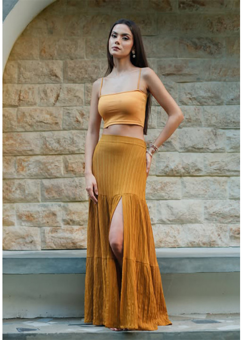 YURI MUSTED MAXI SKIRT