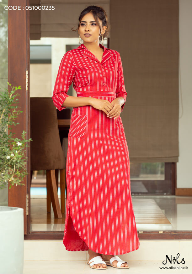 pocket maxi dress