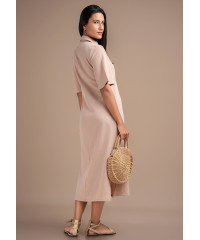 ARLINDA BEIGE DRESS