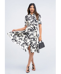 FLARA  PRINTED  DRESS