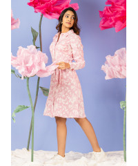PINK FLORAL DRESS