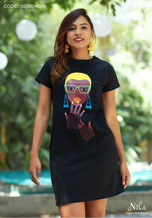 pop art t shirt dress