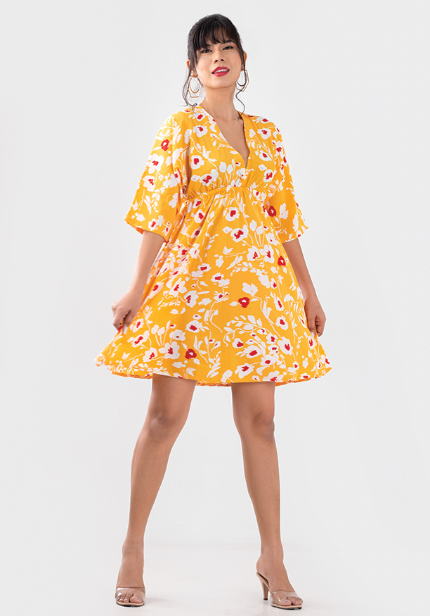 XIMENA YELLOW DRESS