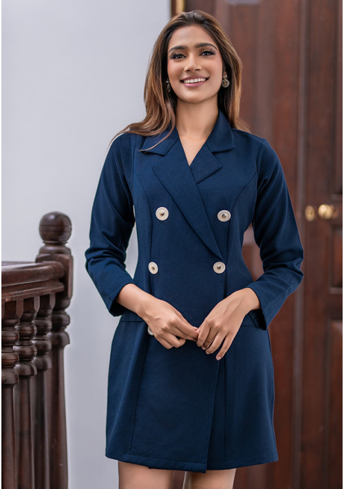 CRUELLA BLUE BLAZER DRESS Nils Online