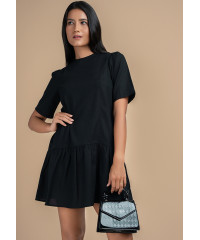 ARLENE BLACK SHORT DRESS