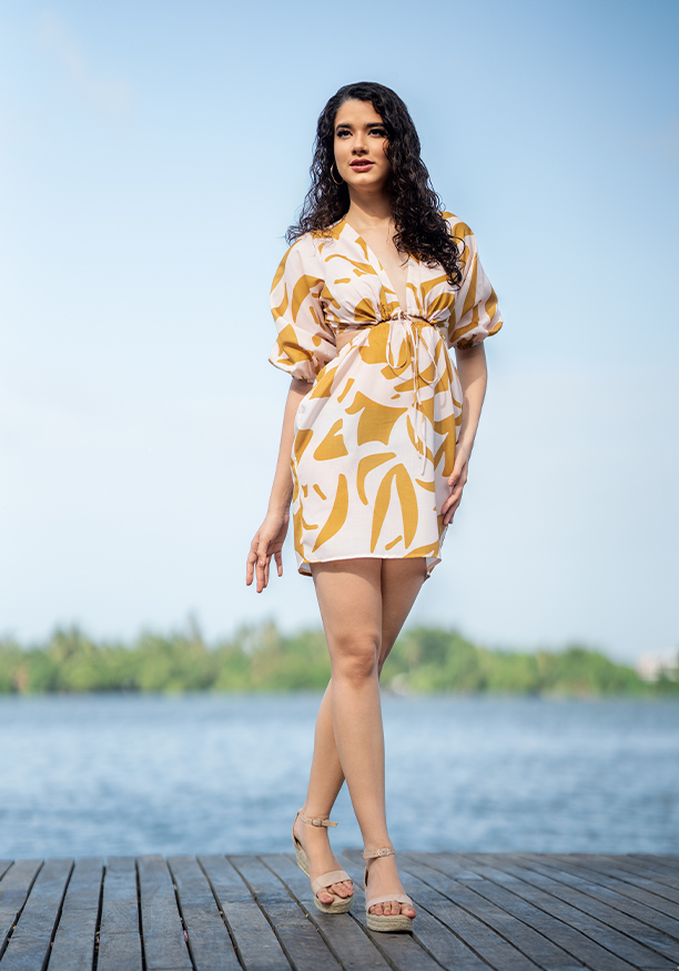 LIANA PRINTED DRESS