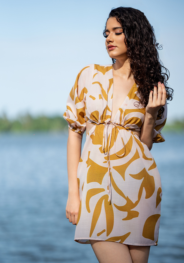 LIANA PRINTED DRESS